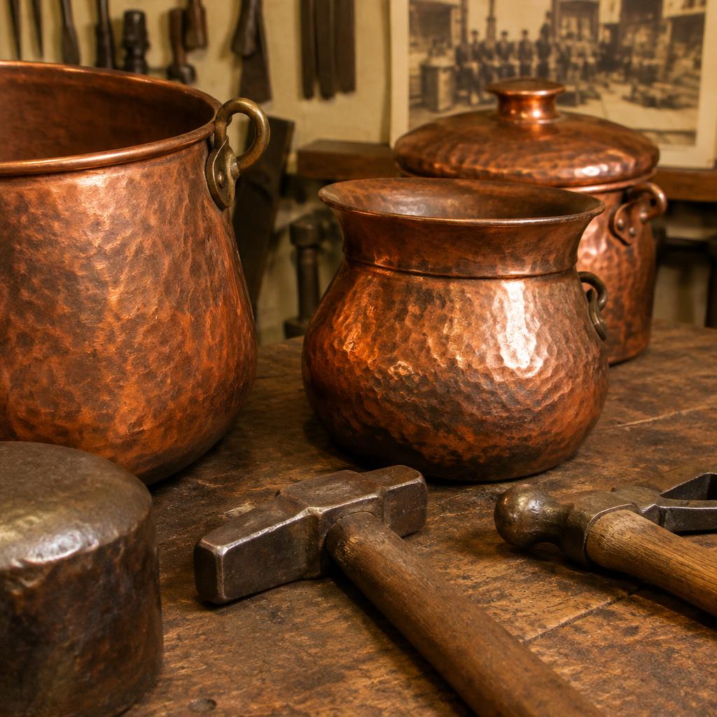 Editorial illustration: Made in copper